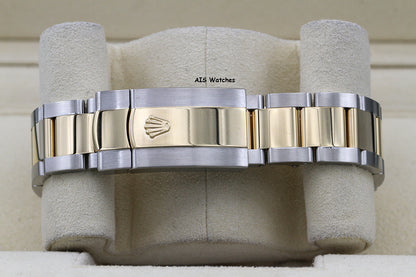 Rolex 126333 DateJust 41MM 18K YG/SS Champagne Stick Dial Oyster Bracelet 2022 Box & Papers