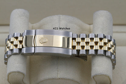 Rolex 126233 DateJust 36MM 18K YG/SS Champagne Stick Dial Jubilee Bracelet B&P