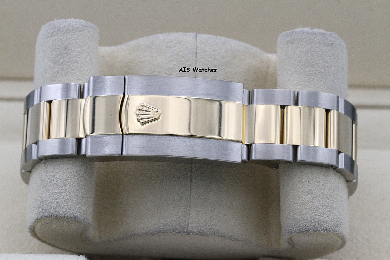 Rolex 326933 Sky-Dweller 18K Yellow Gold / SS Oyster White Dial BP