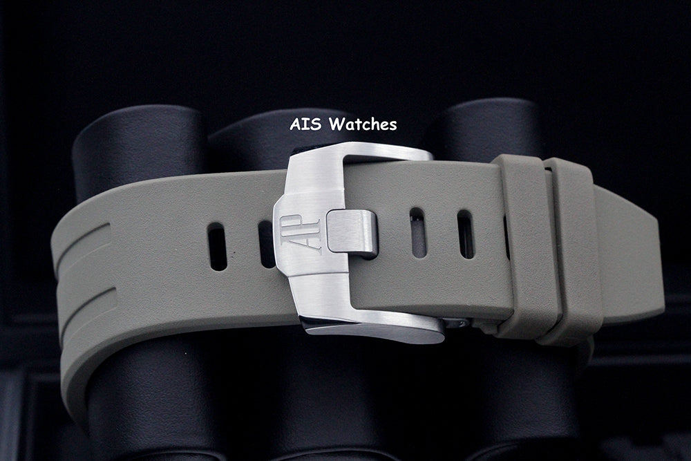 BNIB Audemars Piguet 26420SO.OO.A600CA.01 Royal Oak Offshore 43MM Taupe Dial BP