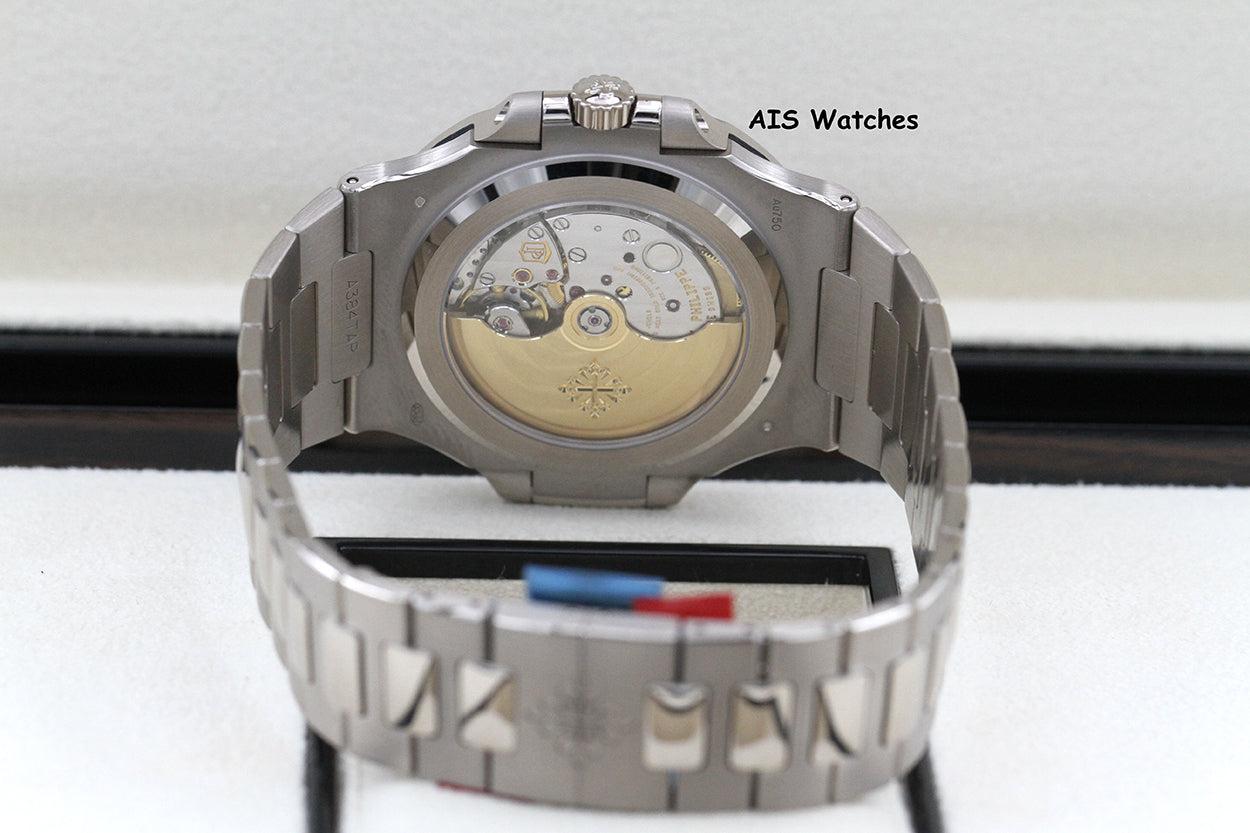 BNIB Patek Philippe 5811/G Nautilus Blue Dial 18K White Gold Box & Papers
