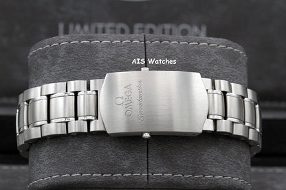 Omega Speedmaster CK2998 Blue SS Bracelet / Leather 311.33.40.30.02.001 Box&Papers