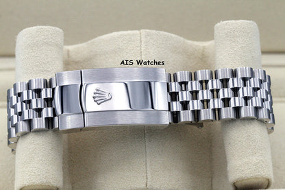 BNIB Rolex Datejust 41MM 126334 White Stick Dial Jubilee Box & Paper
