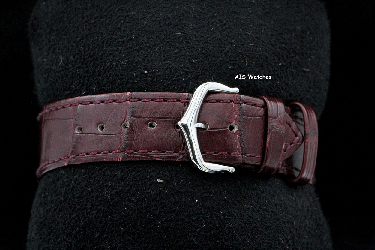 Cartier Must de Cartier WSTA0054 Red Dial 33.7MM x 25MM Box & Papers