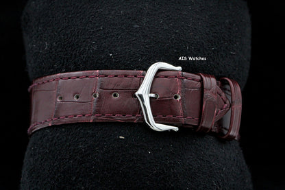 Cartier Must de Cartier WSTA0054 Red Dial 33.7MM x 25MM Box & Papers