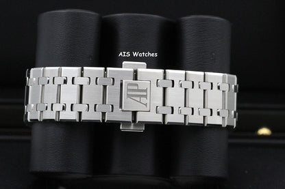 BNIB Audemars Piguet 26715ST Royal Oak Chronograph Blue Dial 38MM Box & Papers
