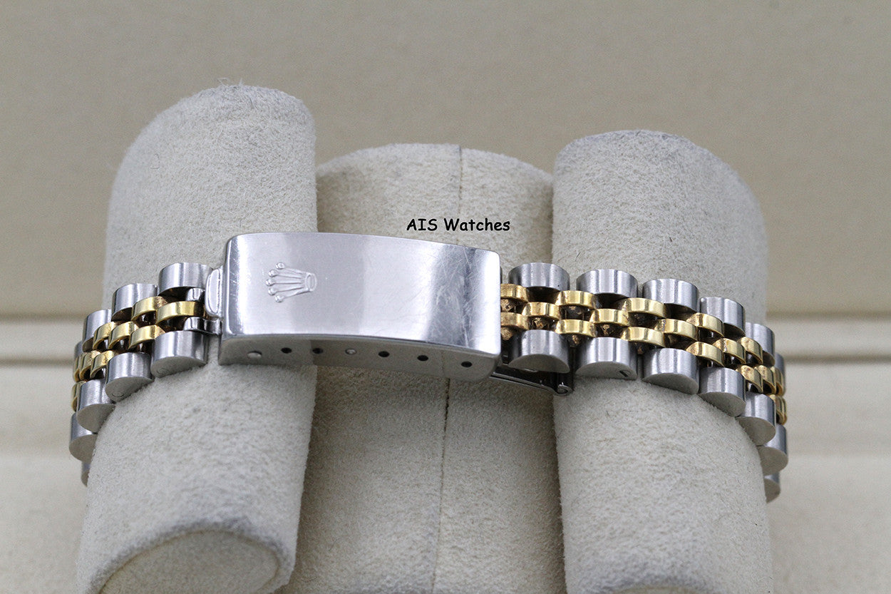 Rolex Ladies Two-Tone DateJust 69173 White Computer Dial 26MM R Serial - 1988 with Papers