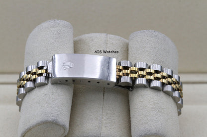 Rolex Ladies Two-Tone DateJust 69173 White Computer Dial 26MM R Serial - 1988 with Papers