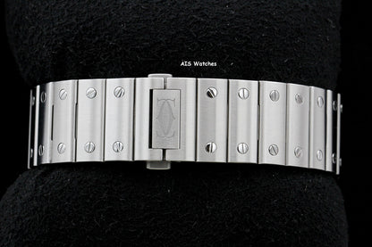 Cartier Santos De Cartier Large Steel WSSA0037 ADLC Grey Dial 41MM Box&Papers