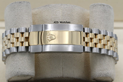 Rolex 126333 DateJust 41MM 18K YG/SS Silver Stick Dial Jubilee Bracelet 2023 Box & Papers
