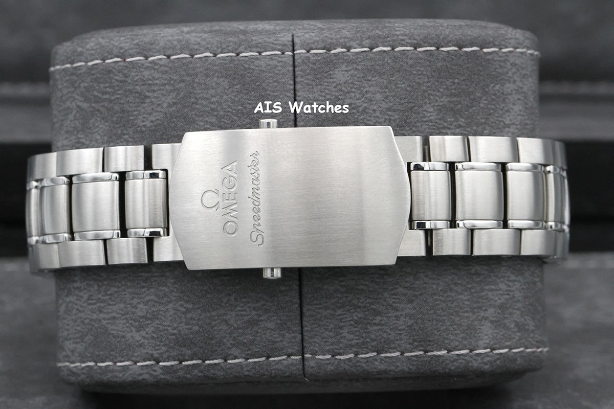 Omega Speedmaster CK2998 Blue SS Bracelet / Leather 311.33.40.30.02.001 Box&Papers