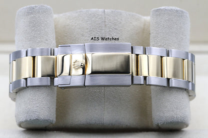 Rolex Daytona 116523 18K YG / SS White Dial F Serial