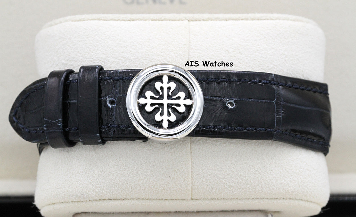 Patek Philippe Perpetual Calendar 5236P Platinum Blue Dial Box & Papers