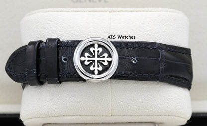 Patek Philippe Perpetual Calendar 5236P Platinum Blue Dial Box & Papers