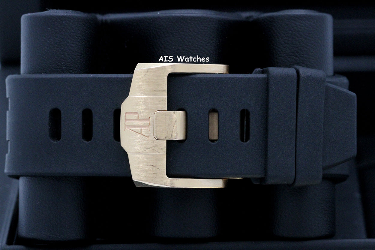 Audemars Piguet 26420RO.OO.A002CA.01 Royal Oak Offshore Rose Gold 43MM Black BP