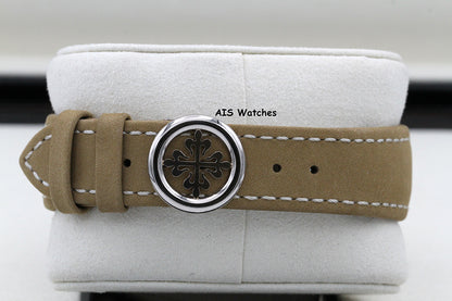 BNIB Patek Philippe Calatrava Annual Calendar Travel Time 5326G 18K White Gold Charcoal Dial Box & Papers