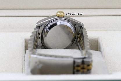 Rolex Ladies Two-Tone DateJust 69173 Champagne Dial 26MM S Serial - 1995 with Papers
