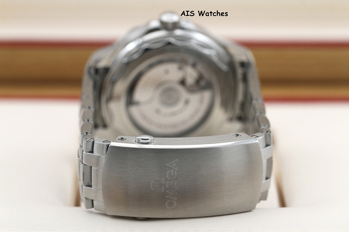 Omega Seamaster 300M SS 42MM Diver White Wave Dial 210.30.42.20.06.001 B&P