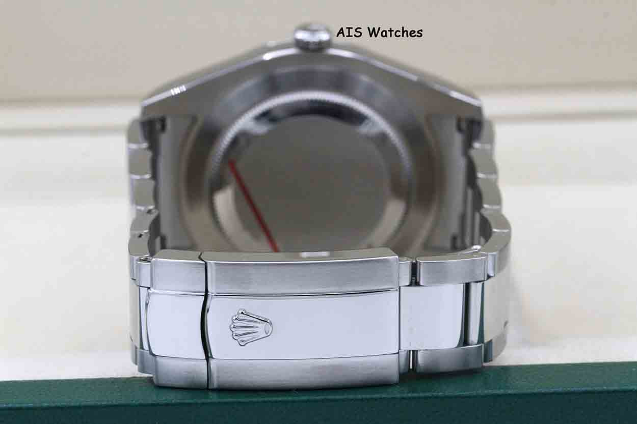 Rolex Datejust II 41MM 116300 Silver Stick Dial Stainless Steel Box & Papers