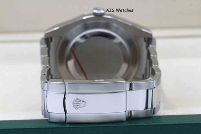 Rolex Datejust II 41MM 116300 Silver Stick Dial Stainless Steel Box & Papers