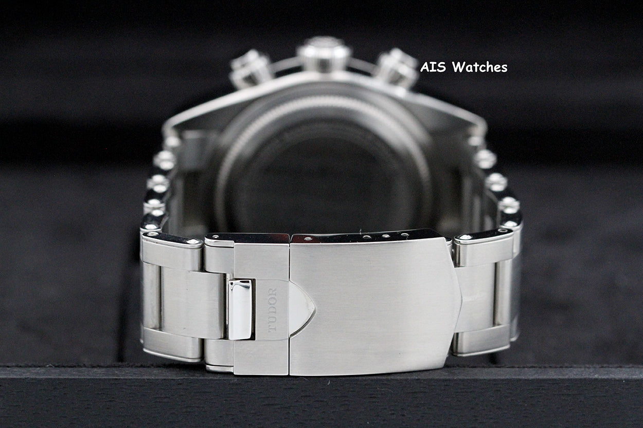 Tudor 79360N Black Bay Chronograph 41MM Black Dial SS Bracelet B&P