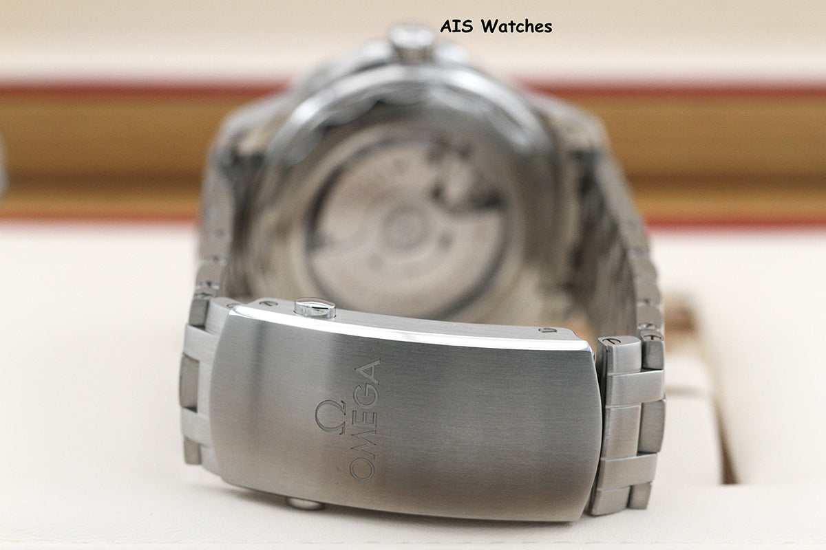 Omega Seamaster 300M SS 42MM Diver White Wave Dial 210.30.42.20.04.001 B&P
