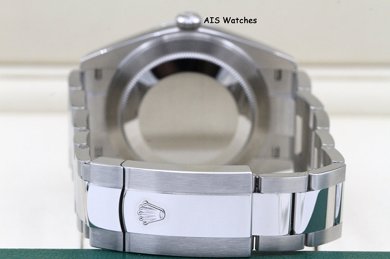 BNIB Rolex Datejust 41MM 126300 Blue Roman Dial Oyster Bracelet B&P