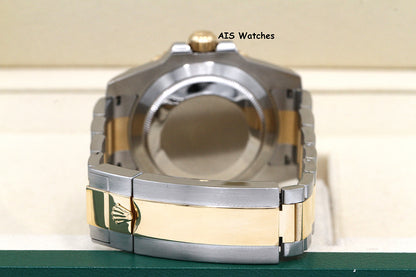 Rolex Submariner 18K YG/SS 116613LN Black Dial Ceramic 40MM 2015 B&P