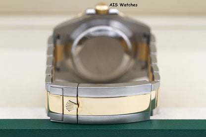 Rolex Submariner 18K YG/SS 116613LB SunBurst Blue Dial Ceramic 40MM 2018 B&P