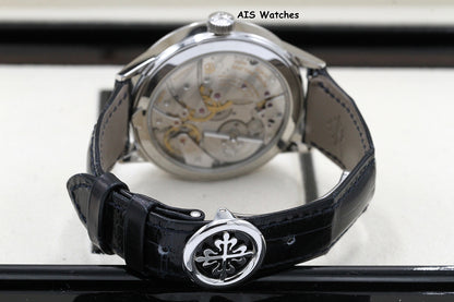 Patek Philippe Perpetual Calendar 5236P Platinum Blue Dial Box & Papers