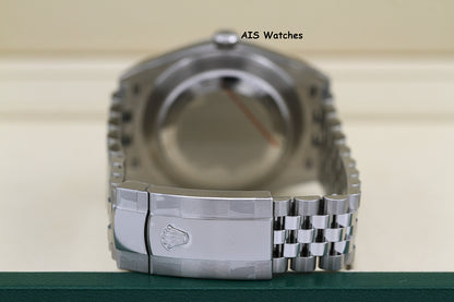 BNIB Rolex Datejust 41MM 126334 Green Stick Dial Jubilee Box & Paper