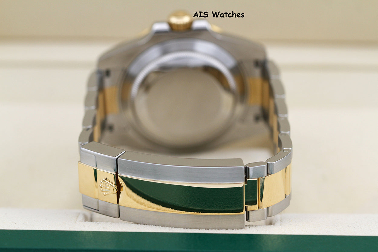 Rolex Submariner 18K YG/SS 116613LB SunBurst Blue Dial Ceramic 40MM 2019 B&P