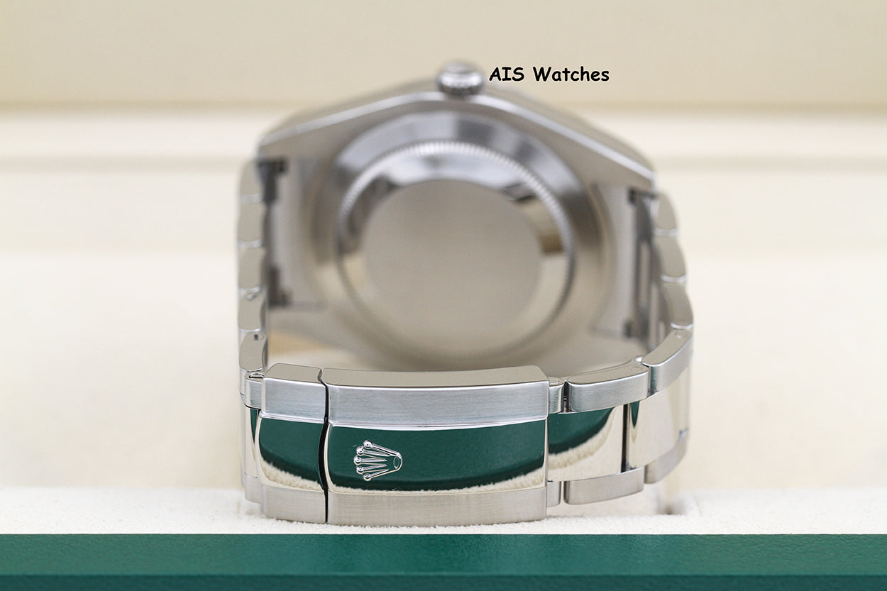 Rolex Datejust II 41MM 116334 Blue Stick Dial Stainless Steel 2017 Box & Papers