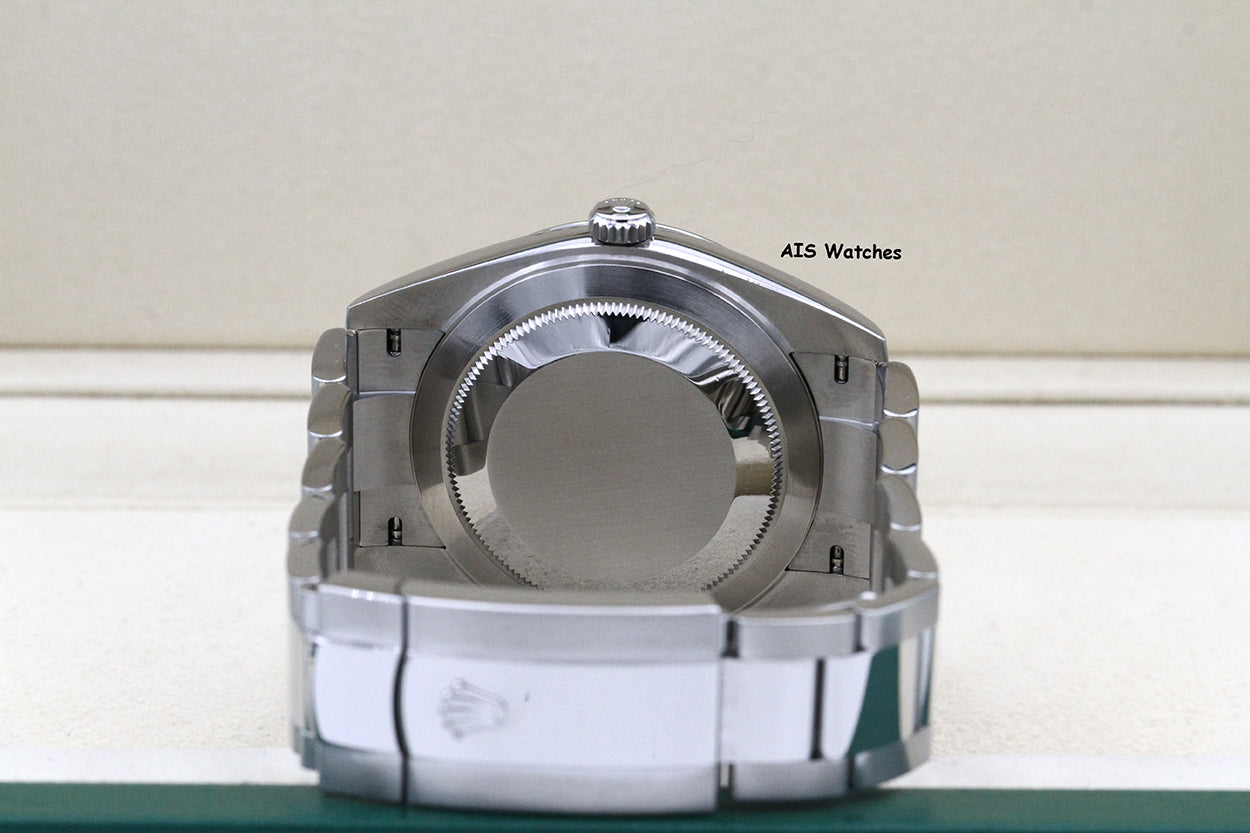 Rolex Datejust 41MM 126300 White Roman Dial Oyster Bracelet 2021 B&P