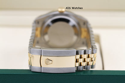 BNIB Rolex 126233 DateJust 36MM 18K YG/SS Champagne Diamond Dial Jubilee Bracelet B&P