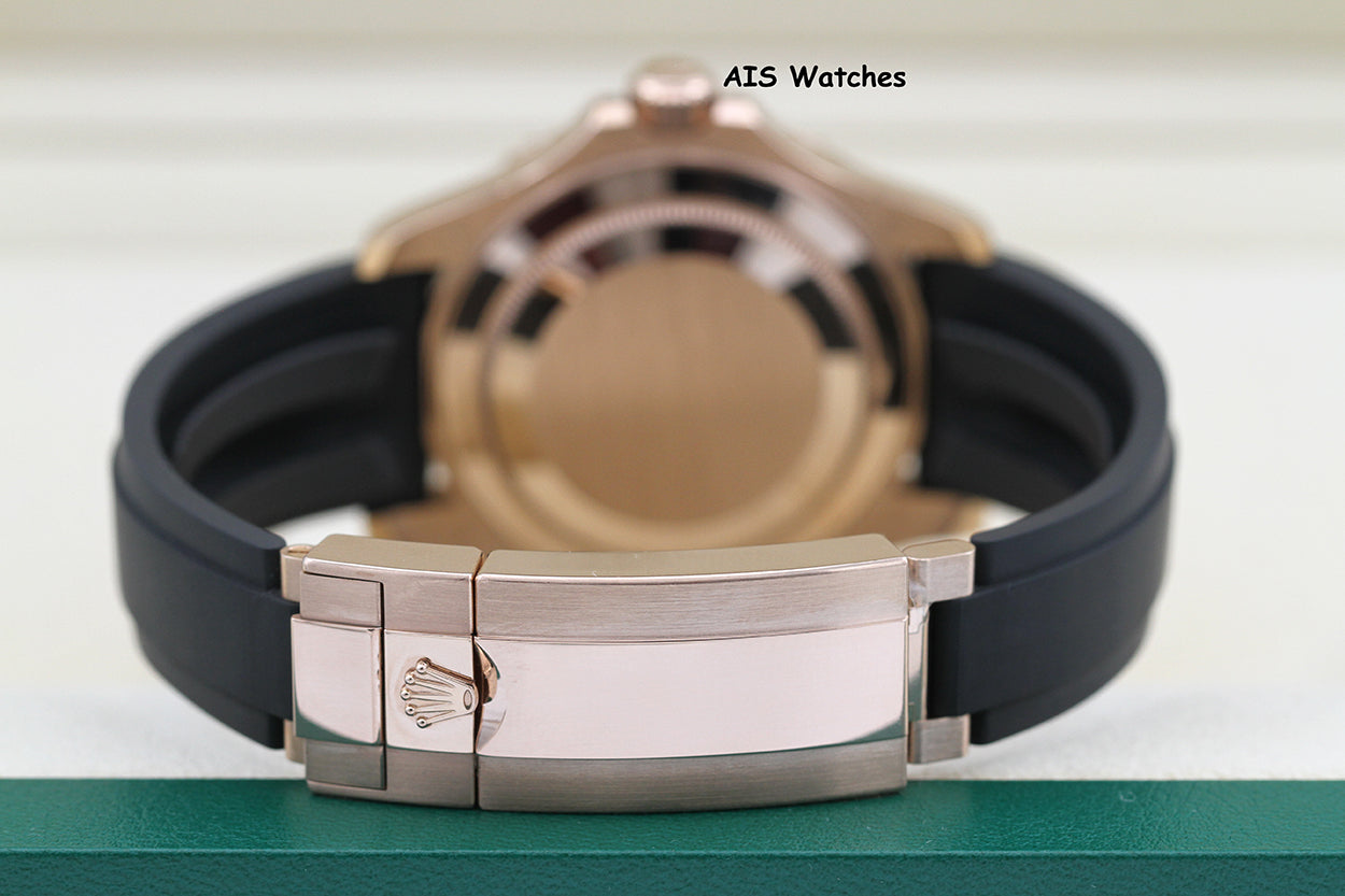 Rolex Yachtmaster 126655 Everose Gold 40MM OysterFlex Strap 2025 Box & Papers