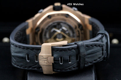 Audemars Piguet 26470OR Royal Oak Offshore Chronograph Rose Gold 42MM Box & Papers