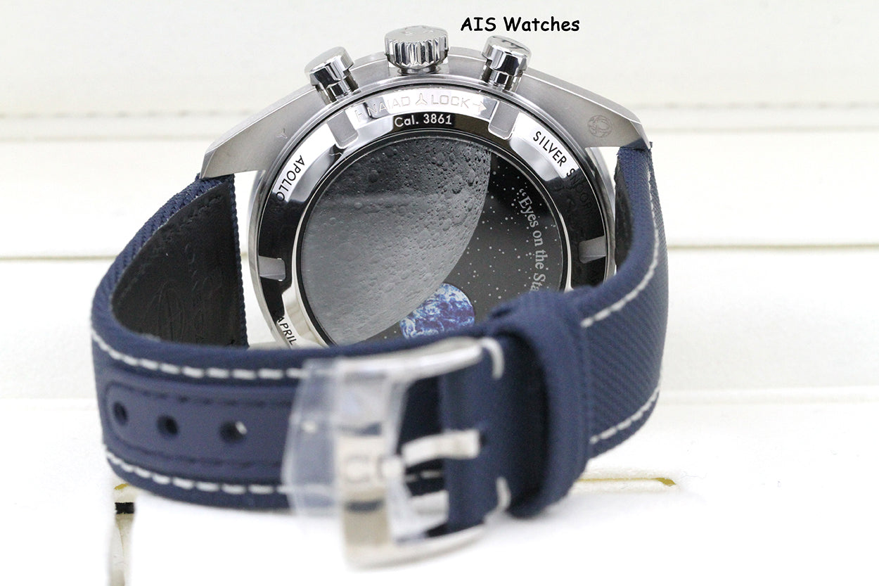 BNIB Omega SpeedMaster Moonwatch Apollo 13 Silver Snoopy 310.32.42.50.02.001 BP
