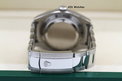 Rolex Milgauss Z-BLUE 116400GV Green Crystal Blue Dial 2017 Box & Papers