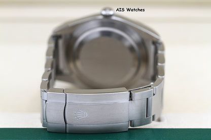 Rolex 114300 Oyster Perpetual 39MM Rhodium Dial 2018 Box & Papers