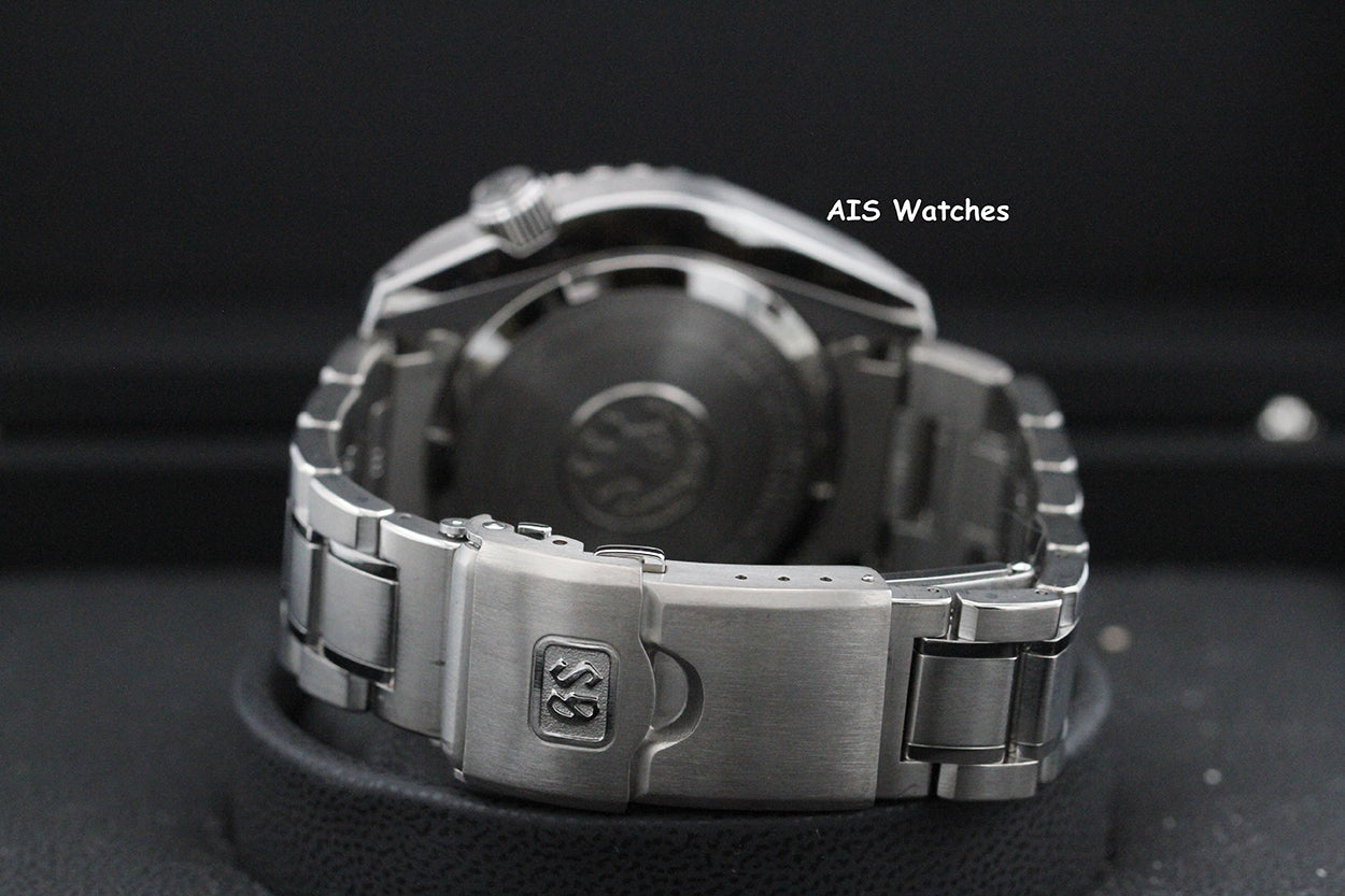 Grand Seiko SLGA001 60th Anniversary 600M Diver DARK Blue Dial B&P