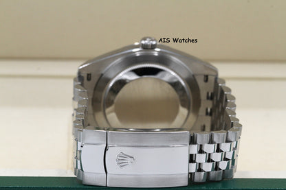 Rolex Datejust 41MM 126334 Blue Stick Dial Jubilee 2020 Box & Papers