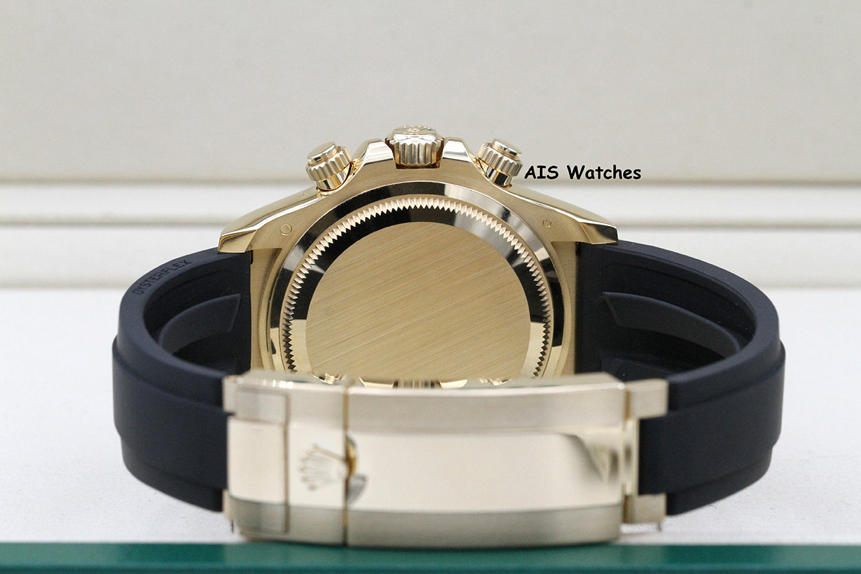 BNIB Rolex 126518LN Daytona Cosmograph 18K Yellow Gold OysterFlex Tiffany Dial BP