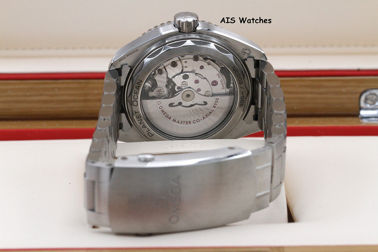 Omega Seamaster Planet Ocean 600M 215.30.44.21.01.001 43MM Black Dial B&P