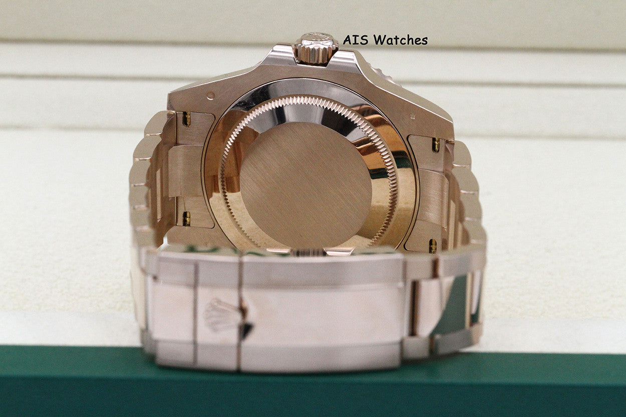 Rolex 126715 CHNR GMT Master II 18K Rose Gold RootBeer Ceramic 2023 Box & Papers
