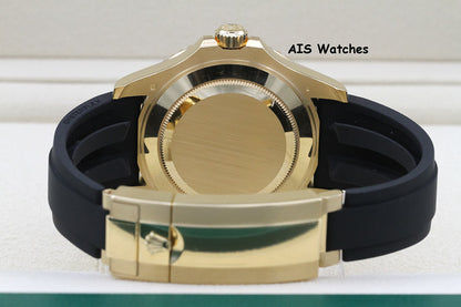 BNIB Rolex Yachtmaster 226658 18K Yellow Gold OysterFlex Strap 42MM Box & Papers