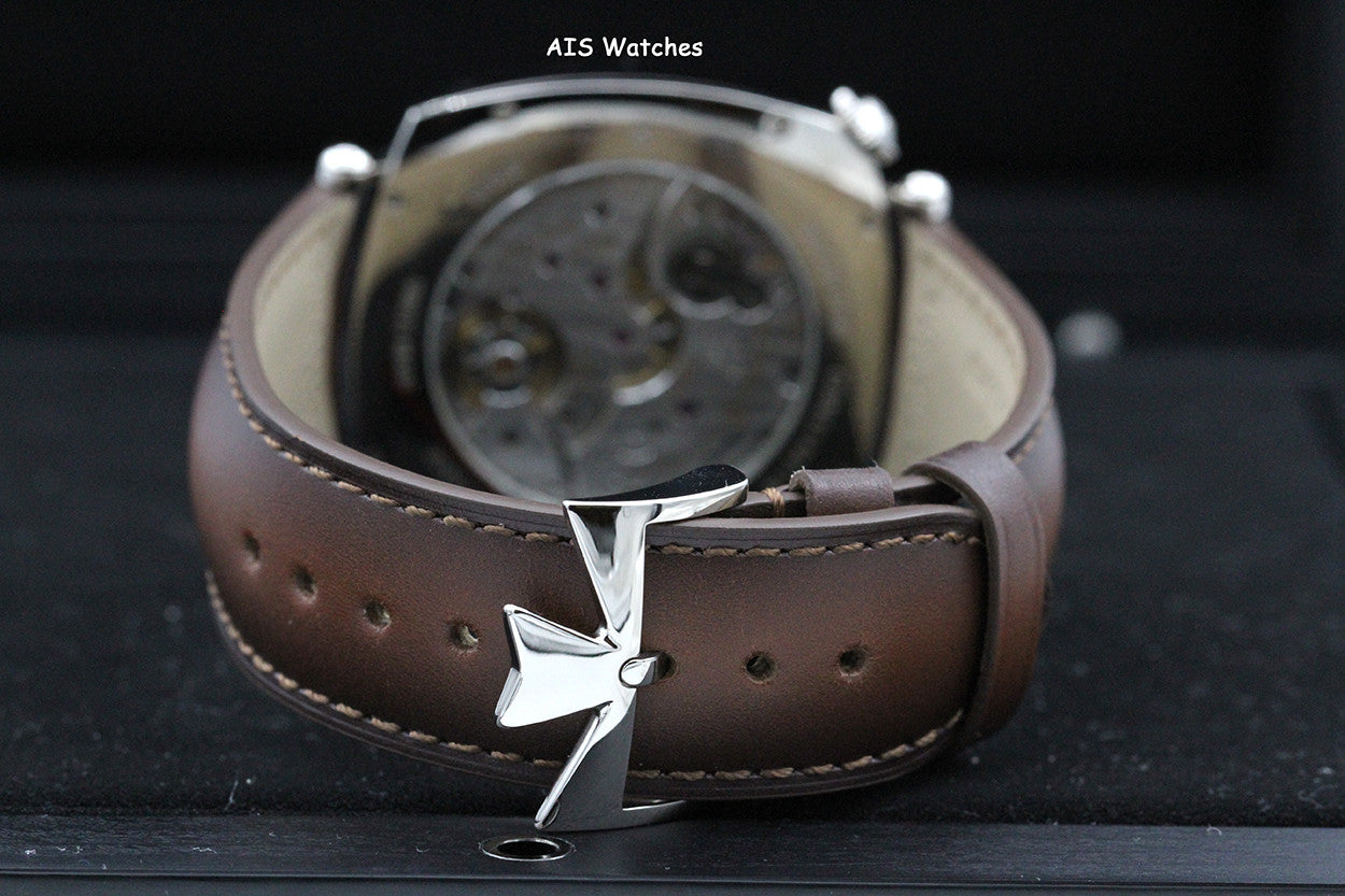 Vacheron Constantin Historiques American 1921 18K WG 82035/000G-B735 Silver B&P