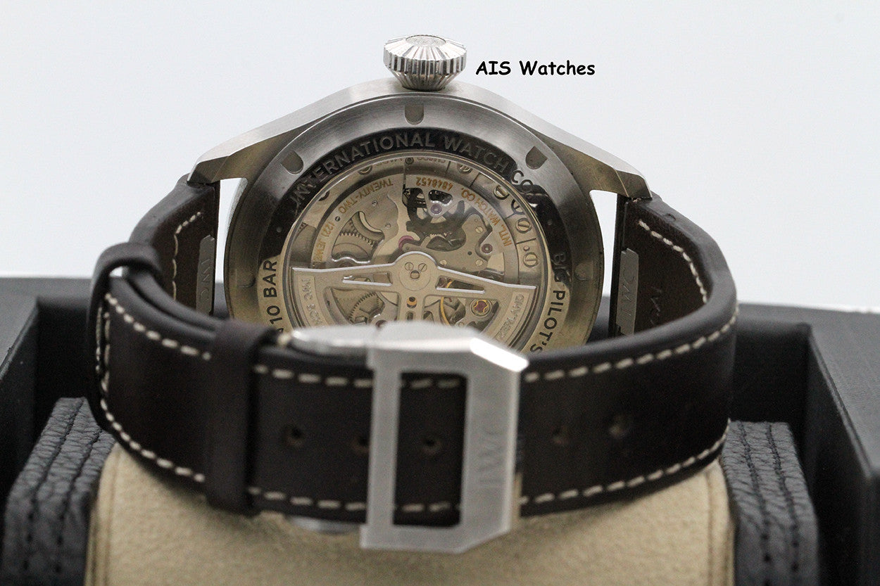 IWC Schaffhausen IW329301 Big Pilot 43MM Black Dial 2021 B&P
