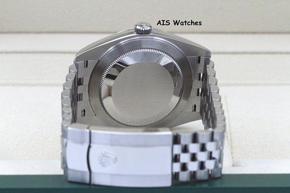 BNIB Rolex Datejust 41MM 126334 White Roman Dial Jubilee Box & Papers