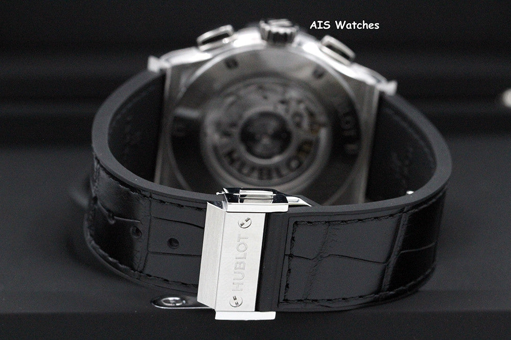 BNIB Hublot Classic Fusion 541.NX.1171.LR Chronograph Titanium Black Dial 42MM